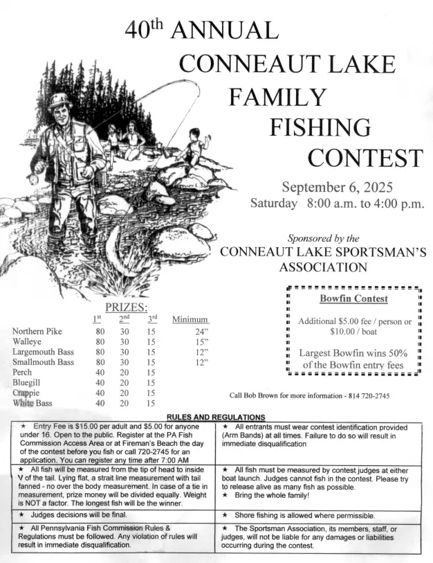 40th Annual Family Fishing Flyer